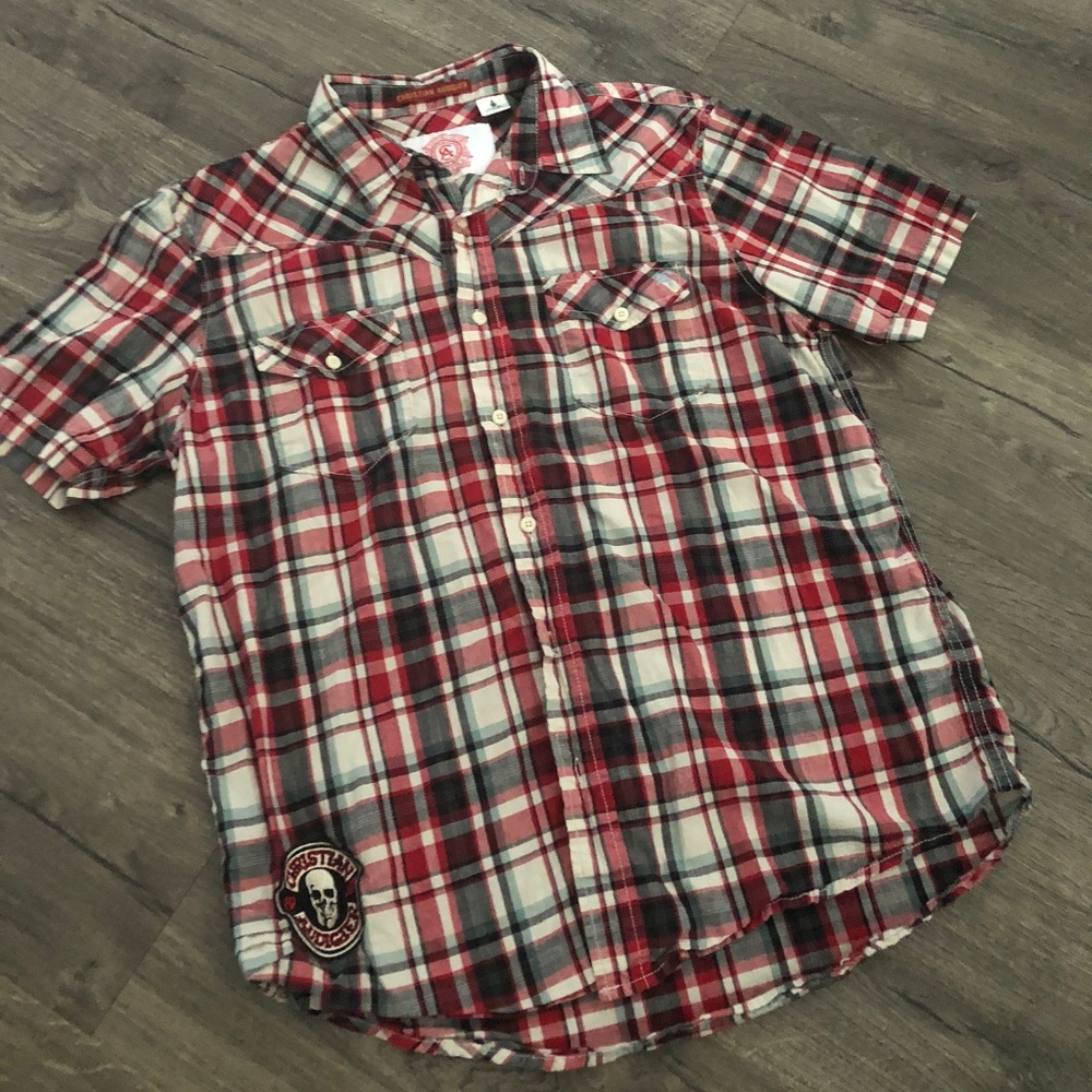 MEN'S CHRISTIAN AUDIGIER SHORT SLEEVE TOP